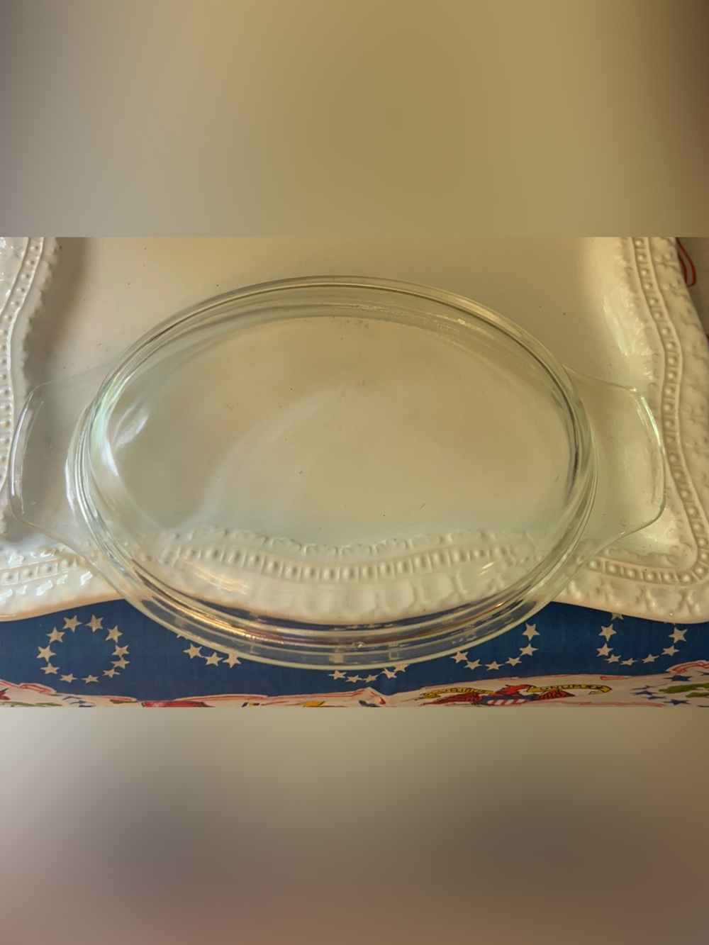 Pyrex 475-C replacement glass lid No chips